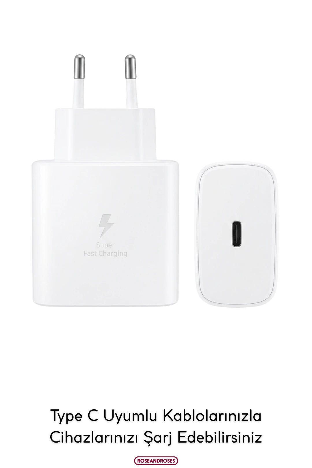 Type-C 30W Beyaz Şarj Adaptörü