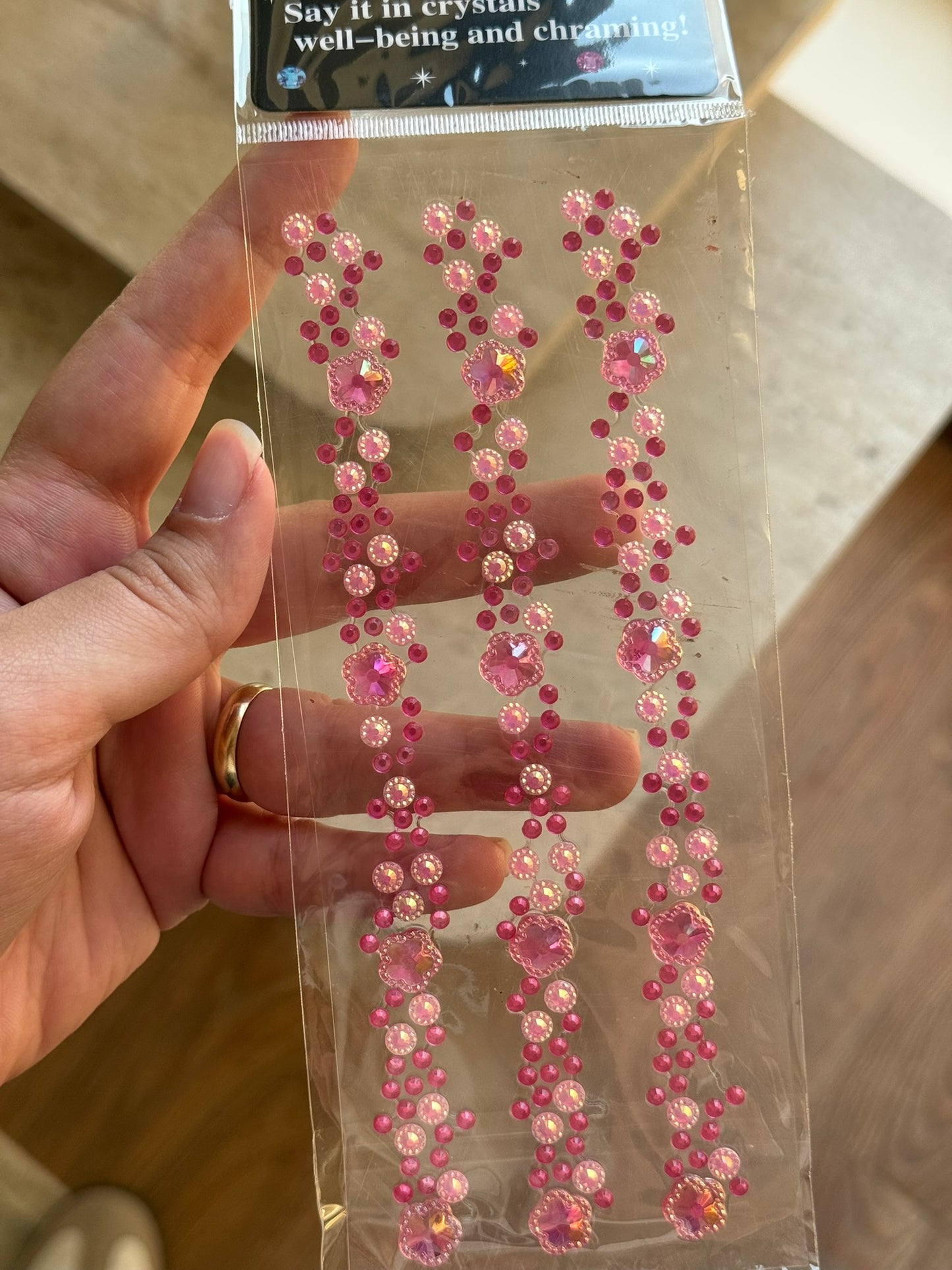 Kamera, Telefon, Tablet Uyumlu Taşlı Sticker (Renkli Model 3)