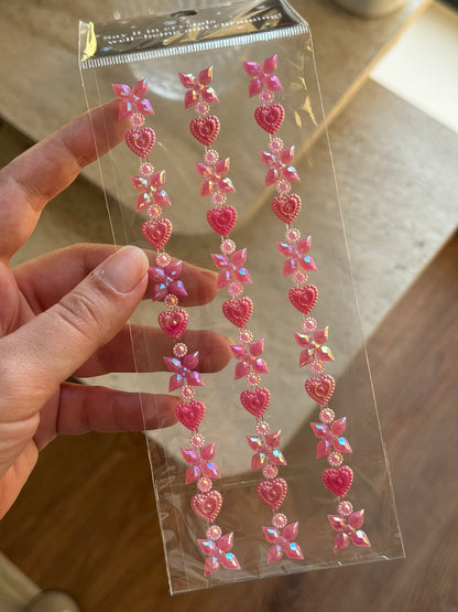 Kamera, Telefon, Tablet Uyumlu Taşlı Sticker (Renkli Model 1)