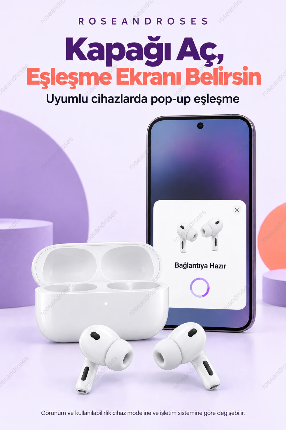 ClearBeat Pro uyumlu cihazlarda pop-up eşleşme