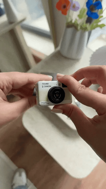 RetroFlip Mini dönen ekranlı retro efektli dijital kamera