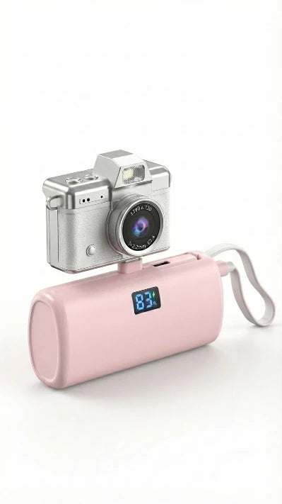 Mini Kamera ve Telefon Uyumlu Powerbank