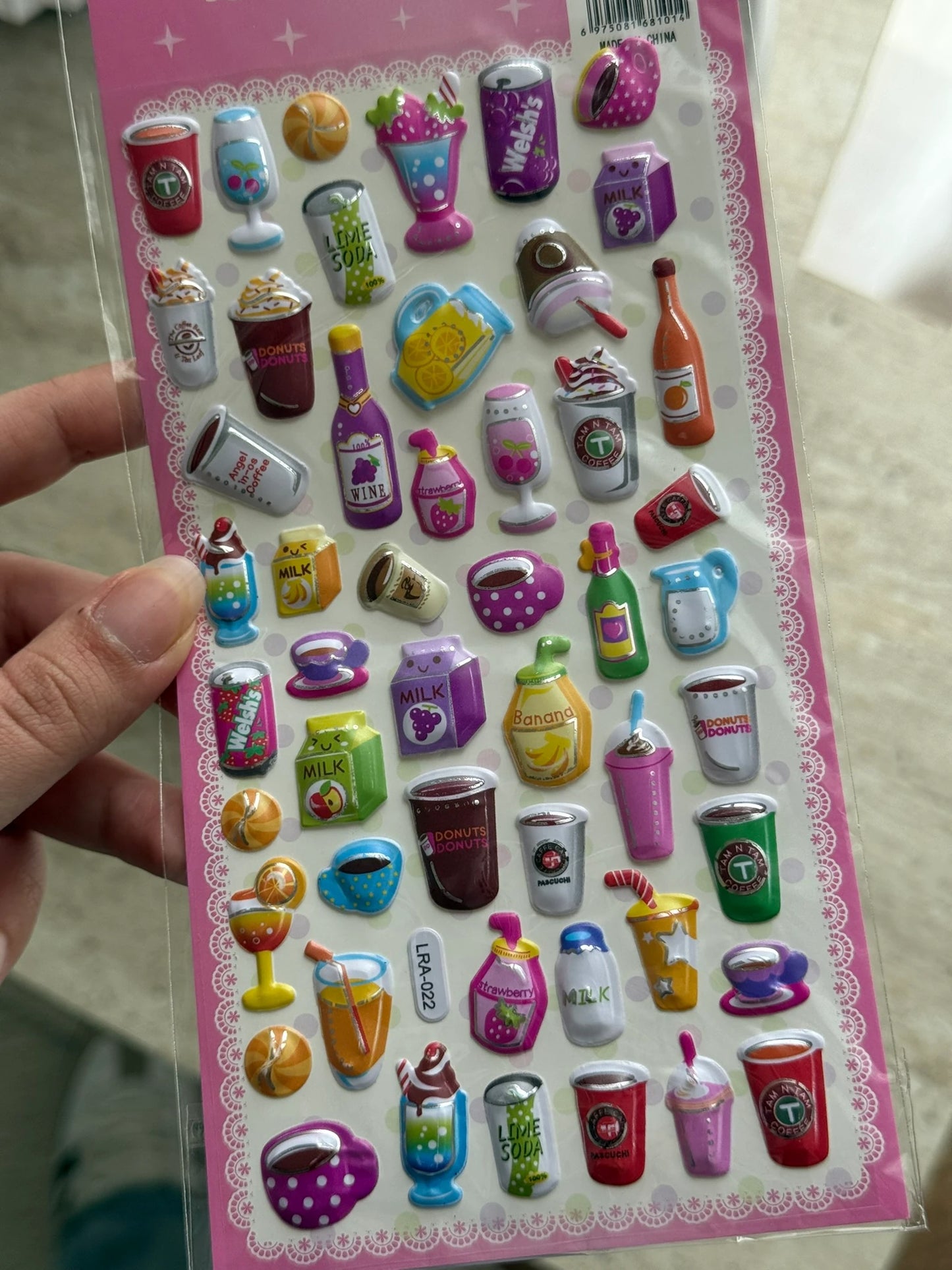 Kamera, Telefon, Tablet Uyumlu Renkli Sticker