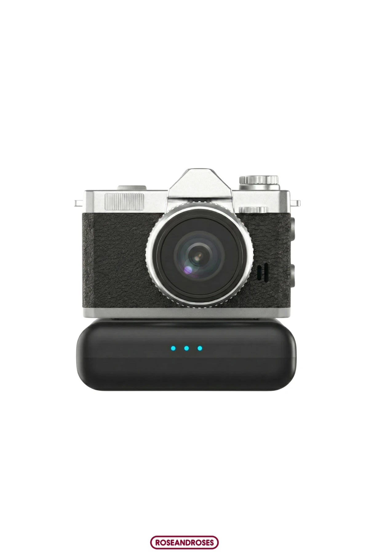 Powerbank Modüllü ve Filtreli Mini Foto Video Kamera (Siyah)