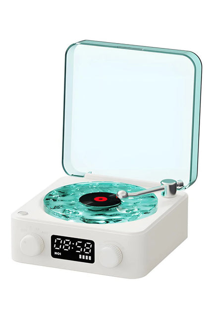 Retro Pikap Tasarımlı Bluetooth Kablosuz Speaker (Beyaz)