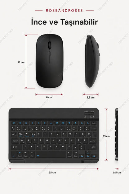 KeyMate klavye ve mouse ölçüleri