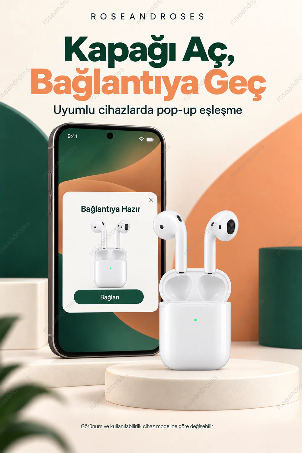 OpenBeat uyumlu cihazlarda pop-up eşleşme görseli