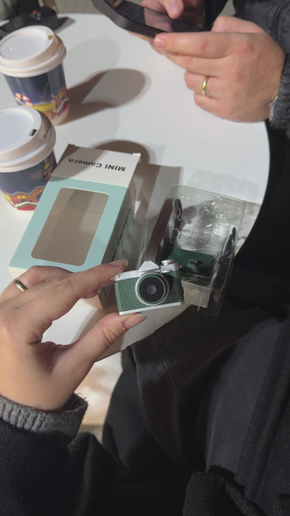 Powerbank Modüllü ve Filtreli Mini Foto Video Kamera (Haki)